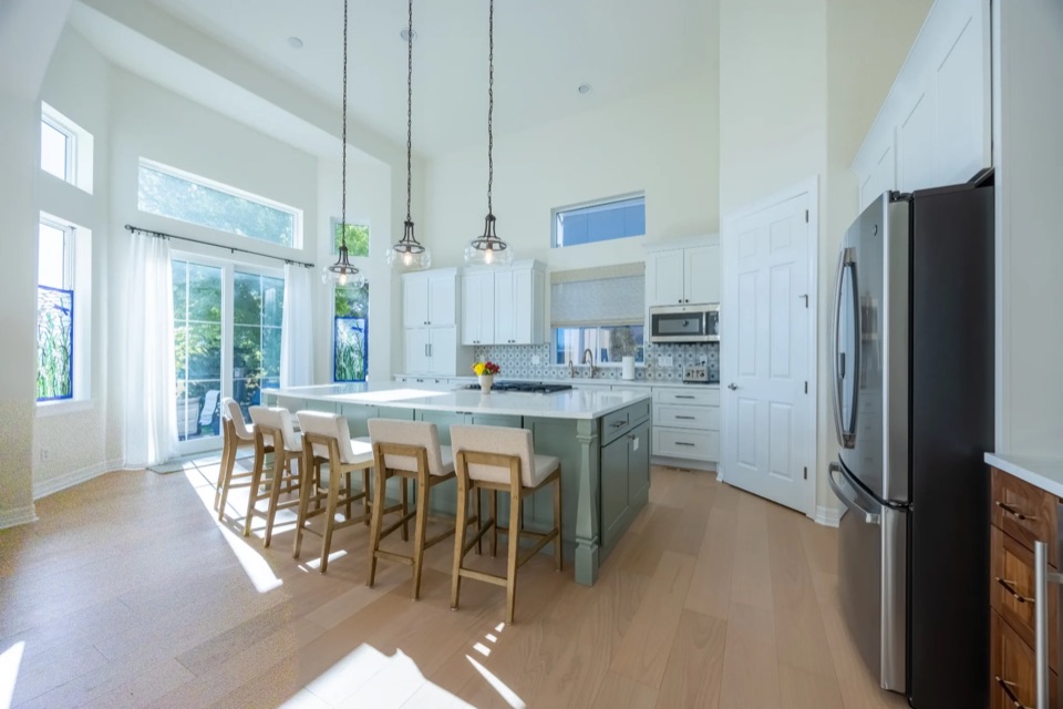 Prime Craft design-build detail featuring an open kitchen designed for gathering