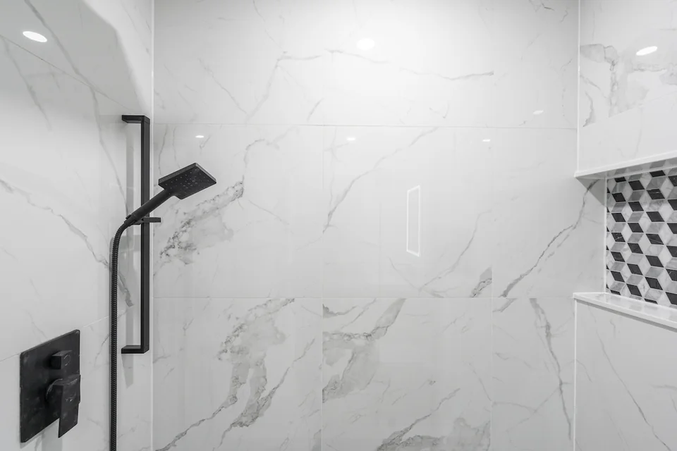 Prime Craft design-build detail featuring a custom built-in niche